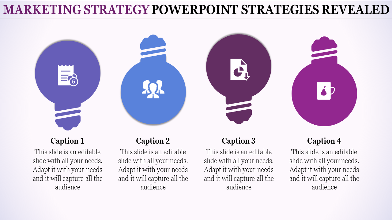 Free - Beautiful Marketing Strategy PowerPoint Presentation Diagram